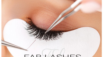 Long Eyelashes. Eyelash Extension